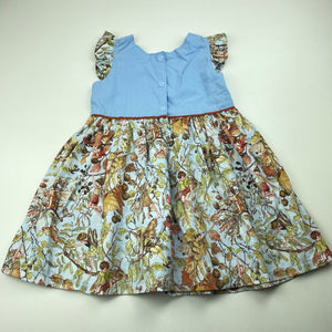 Girls Nannascraft, handmade flower fairy dress, armpit to armpit: 27cm, EUC, size 2-3, L: 48cm