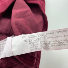 Load image into Gallery viewer, Girls Zara, maroon faux suede short sleeve dress, NEW, size 11-12, L: 71cm