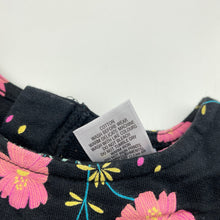 Load image into Gallery viewer, Girls Target, floral cotton long sleeve dress, EUC, size 4, L: 50cm at front