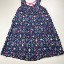 Load image into Gallery viewer, Girls Target, lightweight viscose dress, wash fade, FUC, size 5, L: 62cm