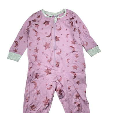 Girls Kids & Co, cotton all-in-one pyjamas, EUC, size 2,  