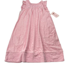 Load image into Gallery viewer, Girls Floatimini, pink terry dress, NEW, size 6, L: 66cm