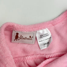 Load image into Gallery viewer, Girls Floatimini, pink terry dress, NEW, size 6, L: 66cm