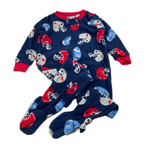 Load image into Gallery viewer, Boys Carters, soft feel lightweight fleece coverall / romper, EUC, size 2,  