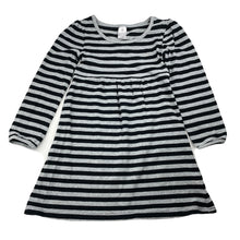 Load image into Gallery viewer, Girls Target, striped stretchy casual dress, FUC, size 7, L: 59cm
