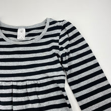 Load image into Gallery viewer, Girls Target, striped stretchy casual dress, FUC, size 7, L: 59cm