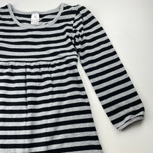 Load image into Gallery viewer, Girls Target, striped stretchy casual dress, FUC, size 7, L: 59cm