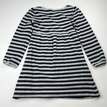 Load image into Gallery viewer, Girls Target, striped stretchy casual dress, FUC, size 7, L: 59cm