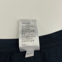 Load image into Gallery viewer, Girls Clothing &amp; Co, navy cotton casual dress, GUC, size 10, L: 73cm middle