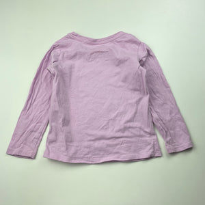 Girls Target, cotton long sleeve t-shirt / top, GUC, size 3,  