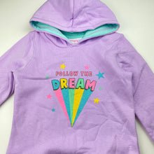 Load image into Gallery viewer, Girls Mango, fleece lined hoodie sweater, EUC, size 6,  