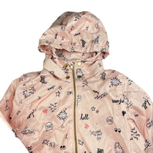 Load image into Gallery viewer, Girls H&amp;M, lightweight spray jacket, unicorns, EUC, size 9,  