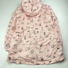 Load image into Gallery viewer, Girls H&amp;M, lightweight spray jacket, unicorns, EUC, size 9,  