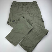 Load image into Gallery viewer, Boys Target, khaki cotton cargo pants, adjustable, Inside leg: 65cm, GUC, size 12,  