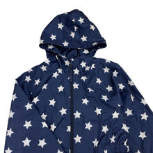 Load image into Gallery viewer, Girls Miss Understood, navy lightweight spray jacket, small mark lower back, FUC, size 10,  