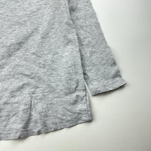 Load image into Gallery viewer, Girls Cotton On, grey marle long sleeve top, heart, GUC, size 5,  
