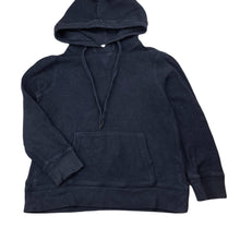 Load image into Gallery viewer, Boys Witchery, navy cotton hoodie sweater, wash fade, FUC, size 6,  