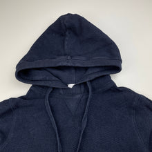 Load image into Gallery viewer, Boys Witchery, navy cotton hoodie sweater, wash fade, FUC, size 6,  