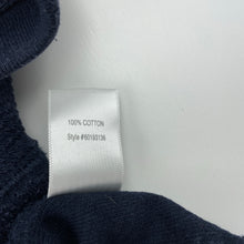 Load image into Gallery viewer, Boys Witchery, navy cotton hoodie sweater, wash fade, FUC, size 6,  