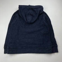 Load image into Gallery viewer, Boys Witchery, navy cotton hoodie sweater, wash fade, FUC, size 6,  
