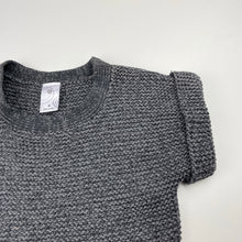 Load image into Gallery viewer, Girls Target, grey chunky knit casual dress, EUC, size 4, L: 53cm