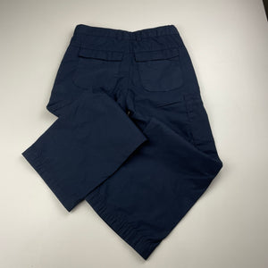 unisex Crane, navy quick-dry lightweight pants, adjustable, Inside leg: 41.5cm, EUC, size 3-4,  