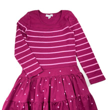 Load image into Gallery viewer, Girls Pumpkin Patch, cotton long sleeve dress, small mark on bodice, FUC, size 8, L: 63cm