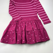 Load image into Gallery viewer, Girls Pumpkin Patch, cotton long sleeve dress, small mark on bodice, FUC, size 8, L: 63cm