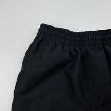 Load image into Gallery viewer, unisex Anko, black lightweight school shorts, elasticated, GUC, size 4,  