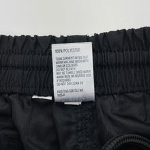 Load image into Gallery viewer, unisex Anko, black lightweight school shorts, elasticated, GUC, size 4,  