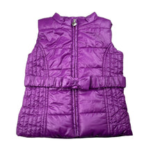 Load image into Gallery viewer, Girls Koala Kids, fleece lined puffer vest / sleeveless jacket, GUC, size 2,  