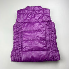 Load image into Gallery viewer, Girls Koala Kids, fleece lined puffer vest / sleeveless jacket, GUC, size 2,  