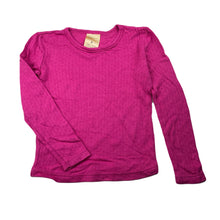 Load image into Gallery viewer, Girls Lily &amp; Dan, soft feel long sleeve top, GUC, size 4,  