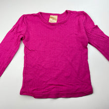 Load image into Gallery viewer, Girls Lily &amp; Dan, soft feel long sleeve top, GUC, size 4,  