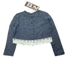 Load image into Gallery viewer, Girls Milkshake, lace trim lightweight cotton top, NEW, size 5,  