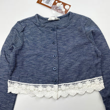 Load image into Gallery viewer, Girls Milkshake, lace trim lightweight cotton top, NEW, size 5,  