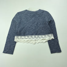 Load image into Gallery viewer, Girls Milkshake, lace trim lightweight cotton top, NEW, size 5,  