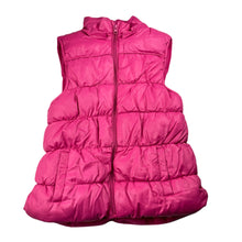 Load image into Gallery viewer, Girls L&amp;D, fleece lined thick puffer vest / jacket, GUC, size 12,  
