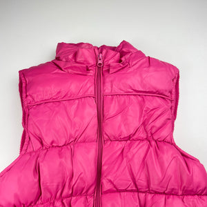 Girls L&D, fleece lined thick puffer vest / jacket, GUC, size 12,  