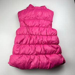 Girls L&D, fleece lined thick puffer vest / jacket, GUC, size 12,  