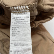 Load image into Gallery viewer, Boys Cotton On, cotton cargo shorts, adjustable, GUC, size 12,  