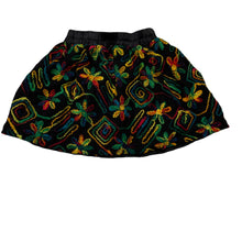 Load image into Gallery viewer, Girls lined, embroidered skirt, elasticated, L: 27.5cm, GUC, size 5-6,  