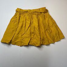 Load image into Gallery viewer, Girls Country Road, mustard lyocell skirt, elasticated, L: 36cm, GUC, size 10,  