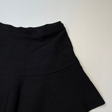 Load image into Gallery viewer, Girls Gum, black stretchy skirt, elasticated, L: 34.5cm, EUC, size 14,  