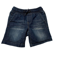 Load image into Gallery viewer, Boys Pumpkin Patch, dark denim shorts, elasticated, FUC, size 1,  