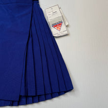 Load image into Gallery viewer, Girls TRACK N FIELD, royal blue netball skirt, NEW, size 4,  