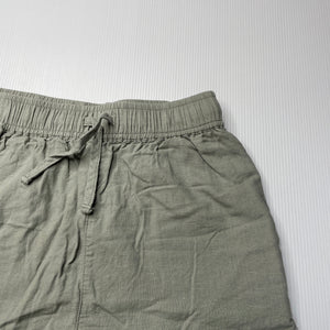 Girls Brilliant Basics, linen/viscose shorts, elasticated, GUC, size 8,  