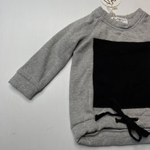 Load image into Gallery viewer, unisex Baby Legging Co, fleece lined organic cotton blend sweater / jumper, NEW, size 0,  