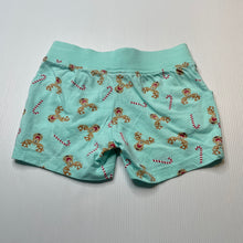 Load image into Gallery viewer, unisex Tilt, lightweight cotton Christmas shorts, elasticated, GUC, size 2,  