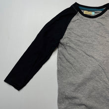 Load image into Gallery viewer, Boys Lily &amp; Dan, grey &amp; black long sleeve top, GUC, size 3,  